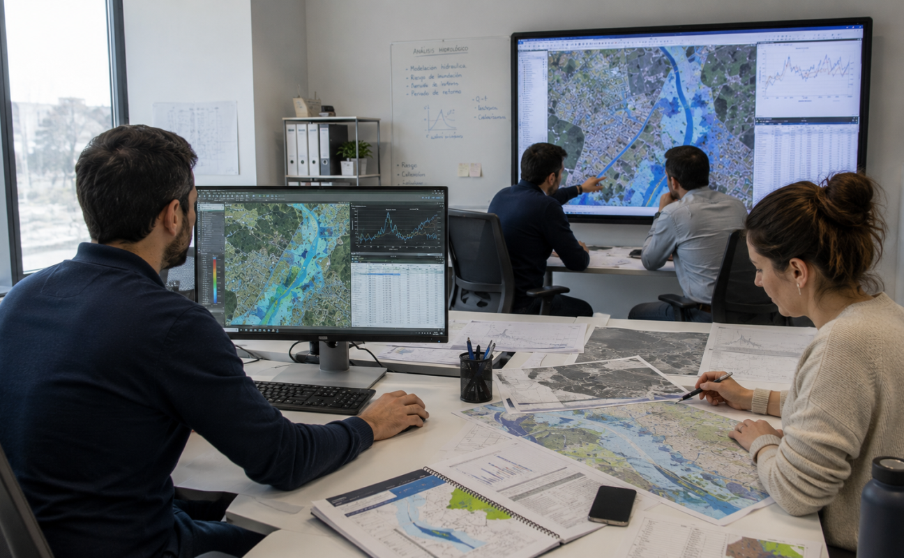 VKM Estudios Inundabilidad · Estudios de Inundabilidad y Análisis de Riesgos Hidráulicos para Proyectos, Terrenos y Actividades en Tarragona